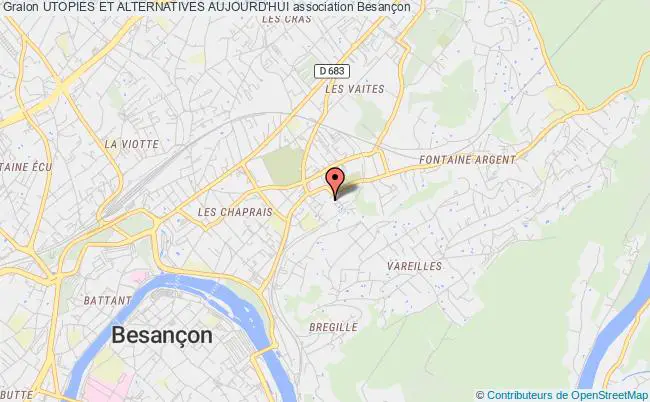 plan association Utopies Et Alternatives Aujourd'hui Besançon