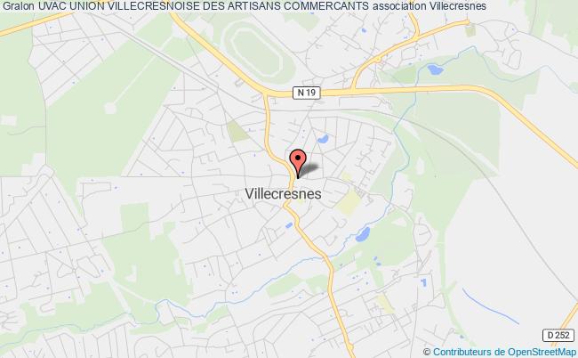 Uvac union villecresnoise des artisans commercants association Tissu