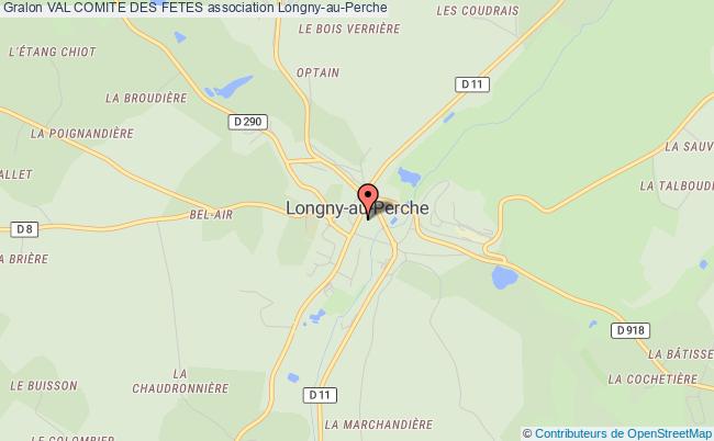 plan association Val Comite Des Fetes Longny-au-Perche