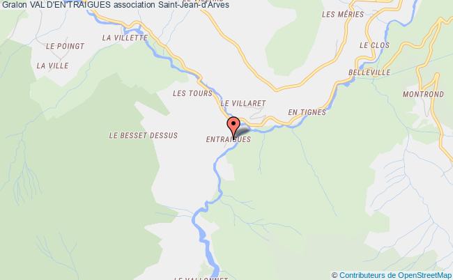 plan association Val D'en'traigues Saint-Jean-d'Arves