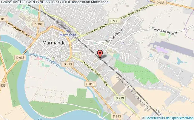 plan association Val De Garonne Arts School Marmande