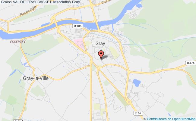 plan association Val De Gray Basket Gray