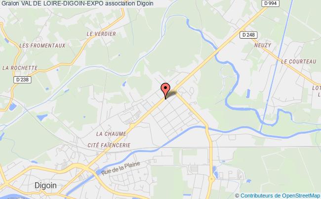 plan association Val De Loire-digoin-expo Digoin