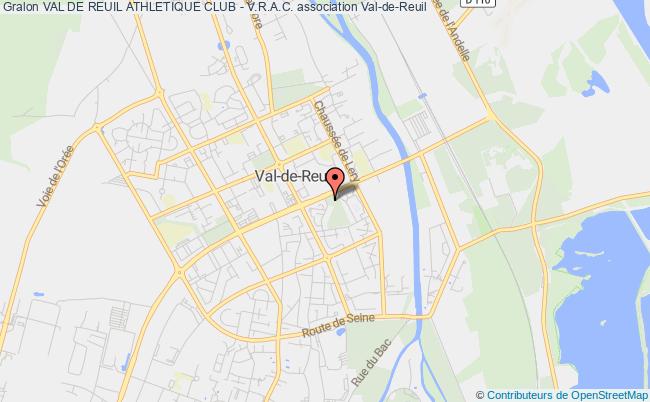 plan association Val De Reuil Athletique Club - V.r.a.c. Val-de-Reuil