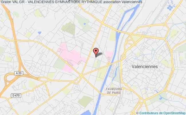 plan association Val Gr - Valenciennes Gymnastique Rythmique Valenciennes