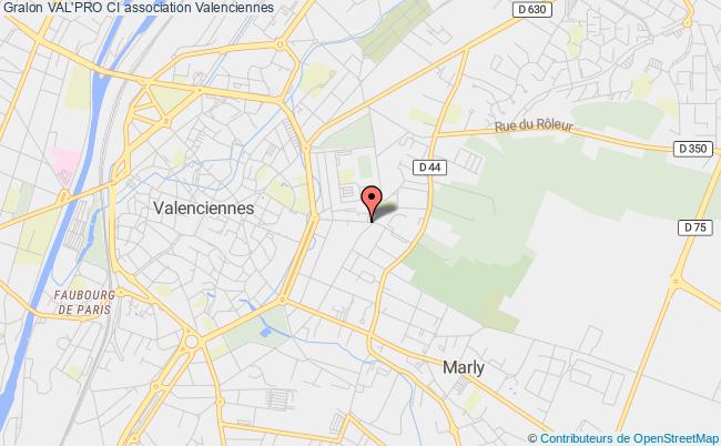 plan association Val'pro Ci Valenciennes