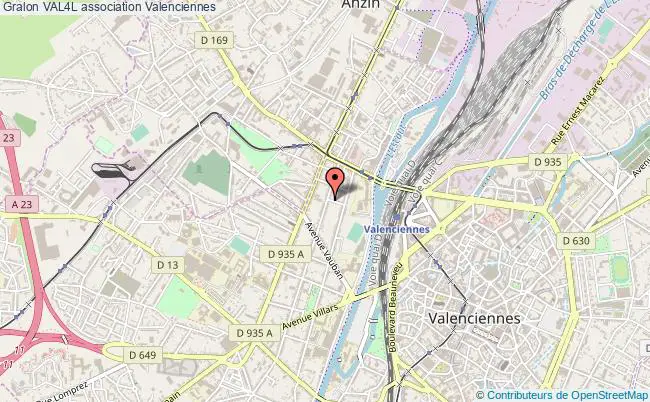 plan association Val4l Valenciennes