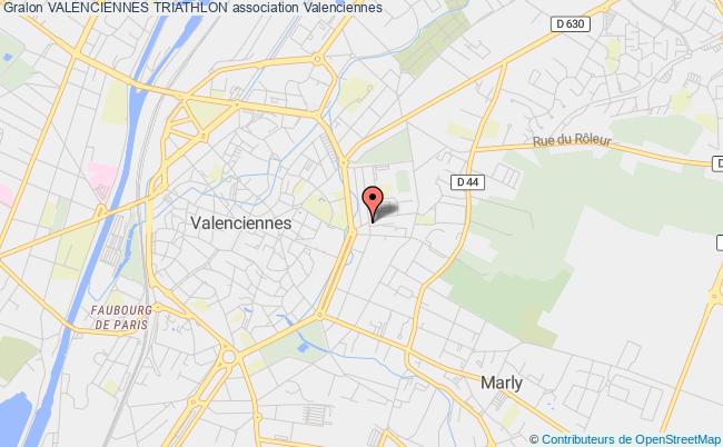 plan association Valenciennes Triathlon Valenciennes