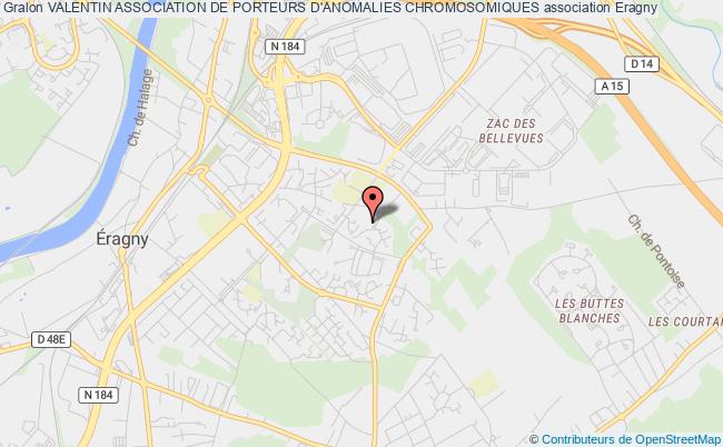 plan association Valentin Association De Porteurs D'anomalies Chromosomiques Éragny-sur-Oise
