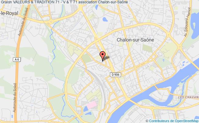 plan association Valeurs & Tradition 71 - V & T 71 Chalon-sur-Saône