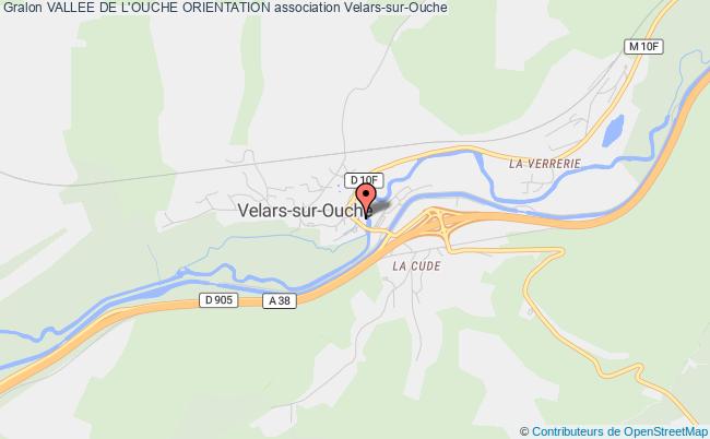 plan association Vallee De L'ouche Orientation Velars-sur-Ouche