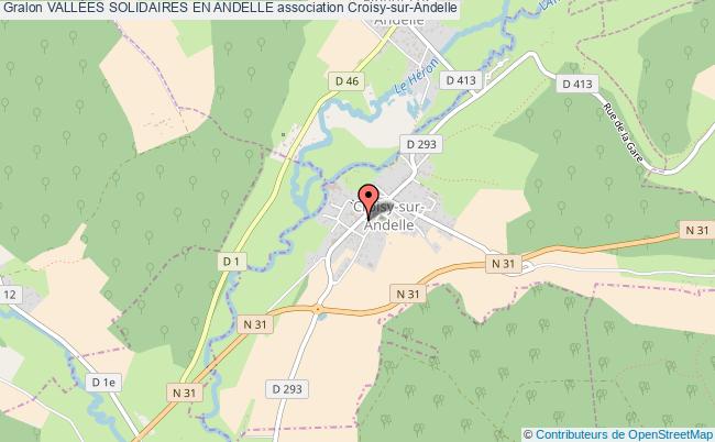 plan association VallÉes Solidaires En Andelle Croisy-sur-Andelle