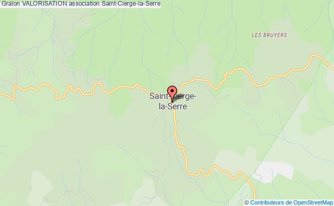 plan association Valorisation Saint-Cierge-la-Serre