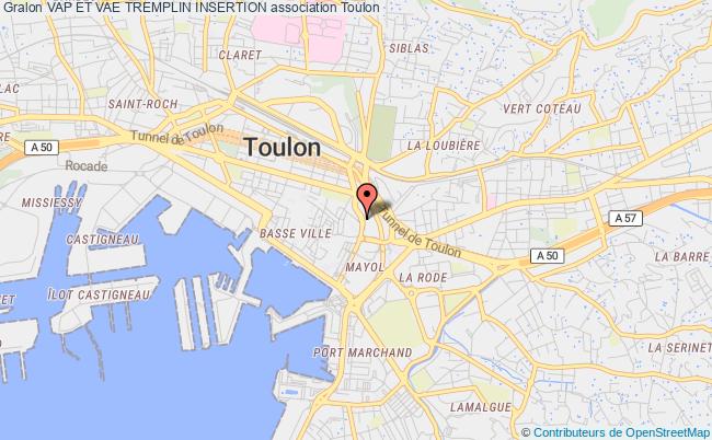 plan association Vap Et Vae Tremplin Insertion Toulon