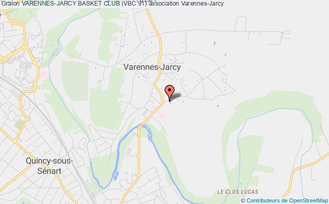 plan association Varennes-jarcy Basket Club (vbc 91) Varennes-Jarcy
