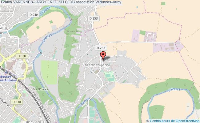 plan association Varennes-jarcy English Club Varennes-Jarcy