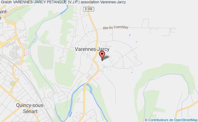 plan association Varennes-jarcy Petanque (v.j.p.) Varennes-Jarcy