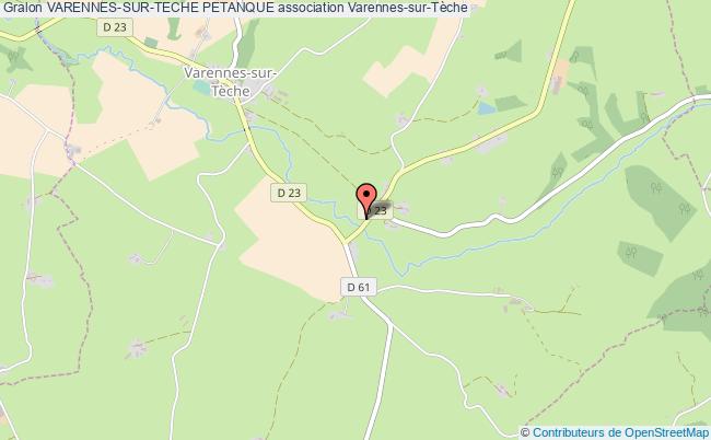 Varennessurteche petanque association Pétanque VarennessurTèche