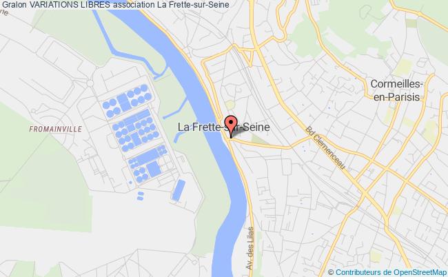 plan association Variations Libres La Frette-sur-Seine