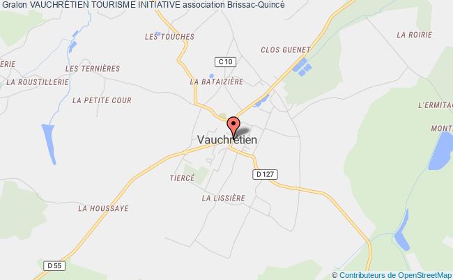 plan association VauchrÉtien Tourisme Initiative Brissac-Loire-Aubance