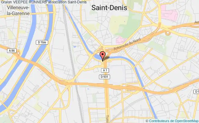 plan association Veepee Runners Saint-Denis