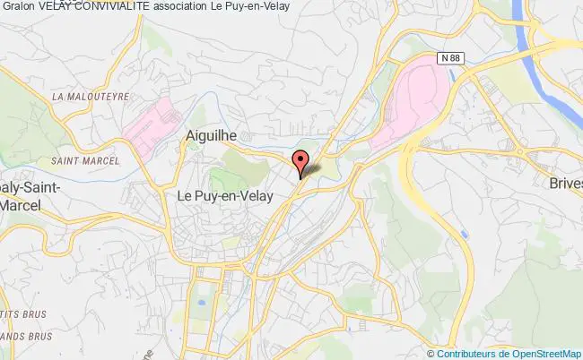 plan association Velay Convivialite Le    Puy-en-Velay