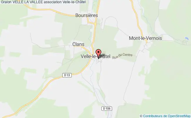 plan association Velle La Vallee Velle-le-Châtel