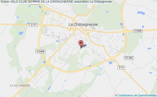 plan association Velo-club Du Pays De La Chataigneraie La    Châtaigneraie