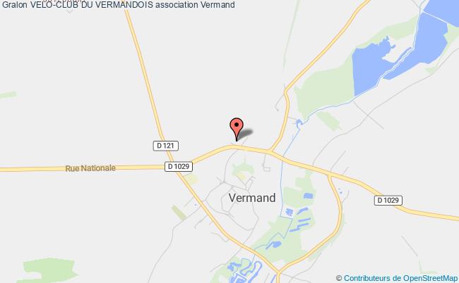 plan association Velo-club Du Vermandois Vermand