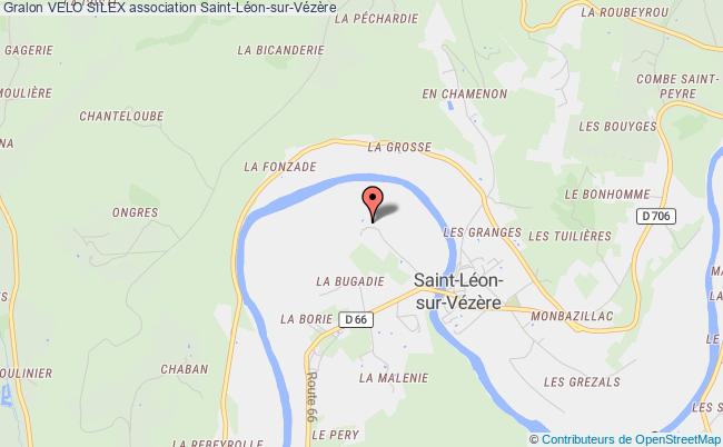 plan association Velo Silex Saint-Léon-sur-Vézère