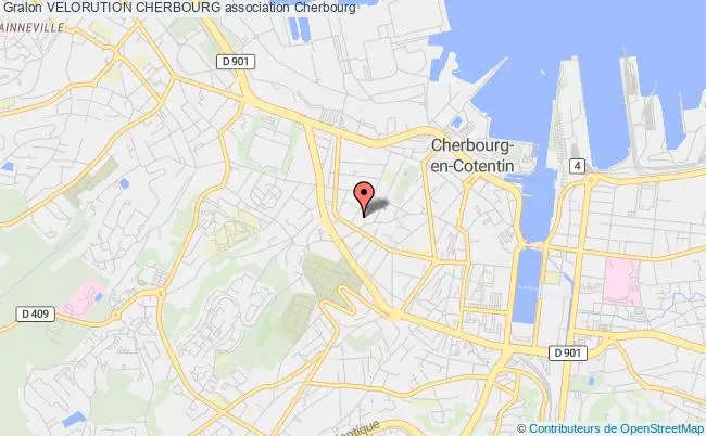 plan association Velorution Cherbourg Cherbourg-Octeville