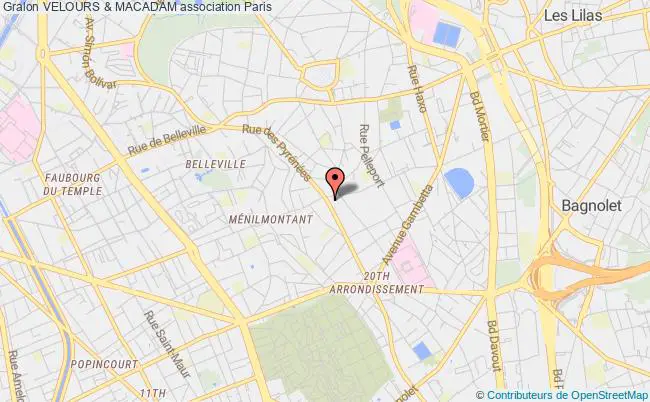 plan association Velours & Macadam Paris