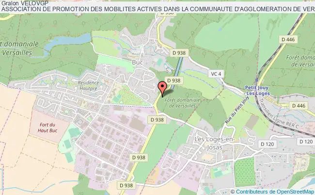 plan association Velovgp 
Association De Promotion Des Mobilites Actives Dans La Communaute D'agglomeration De Versailles Grand Parc Buc