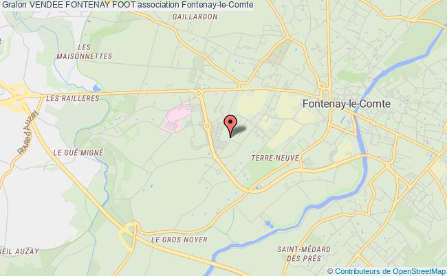 plan association Vendee Fontenay Foot Fontenay-le-Comte