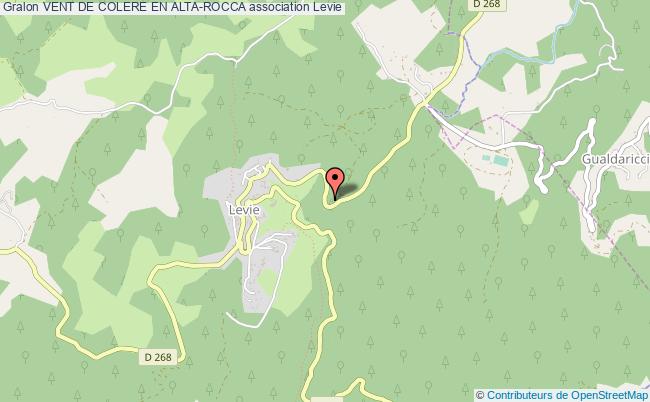 plan association Vent De Colere En Alta-rocca Levie