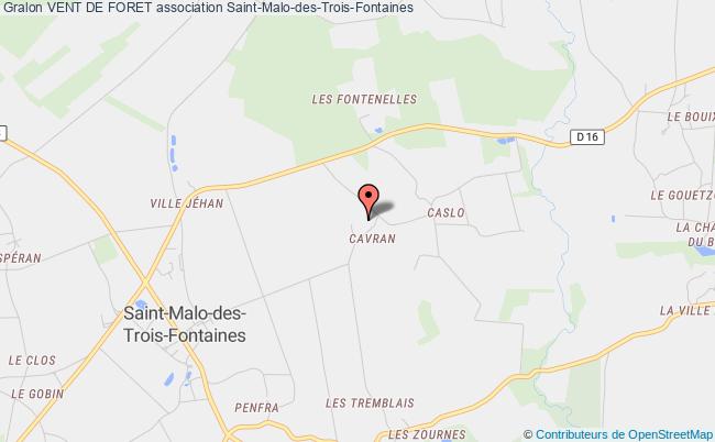 plan association Vent De Foret Saint-Malo-des-Trois-Fontaines