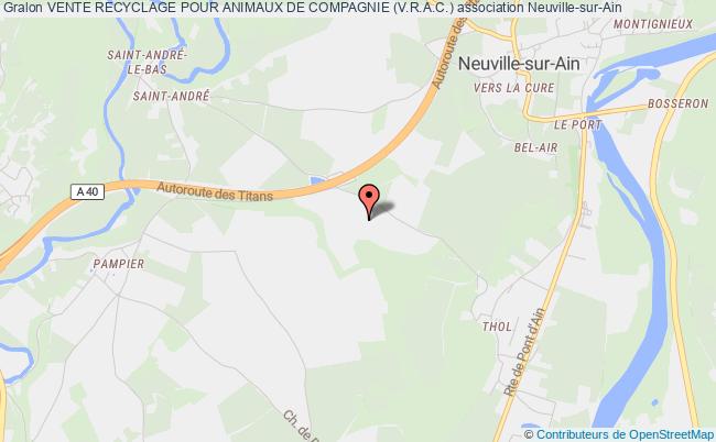 plan association Vente Recyclage Pour Animaux De Compagnie (v.r.a.c.) Neuville-sur-Ain