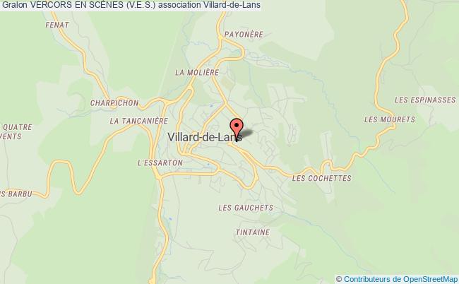 plan association Vercors En ScÈnes (v.e.s.) Villard-de-Lans