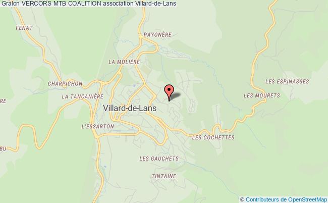 plan association Vercors Mtb Coalition Villard-de-Lans