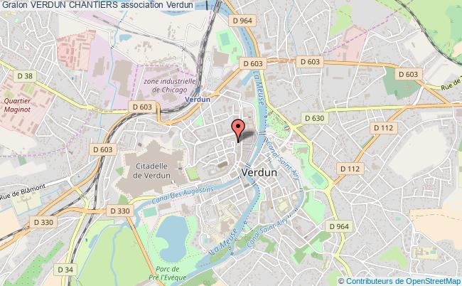 plan association Verdun Chantiers Verdun