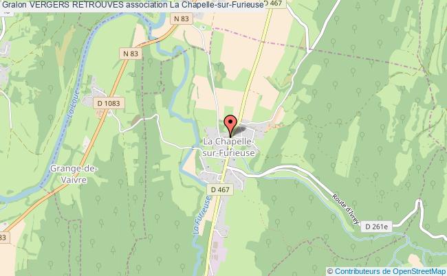 plan association Vergers Retrouves La Chapelle-sur-Furieuse