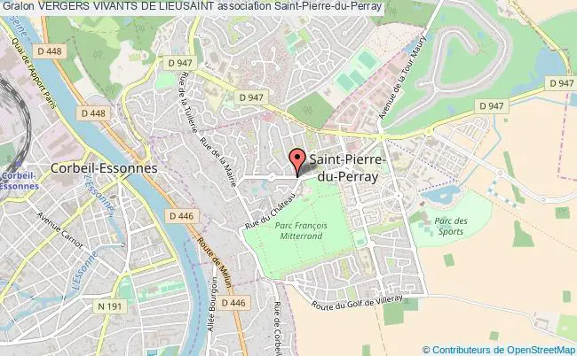 plan association Vergers Vivants De Lieusaint Saint-Pierre-du-Perray
