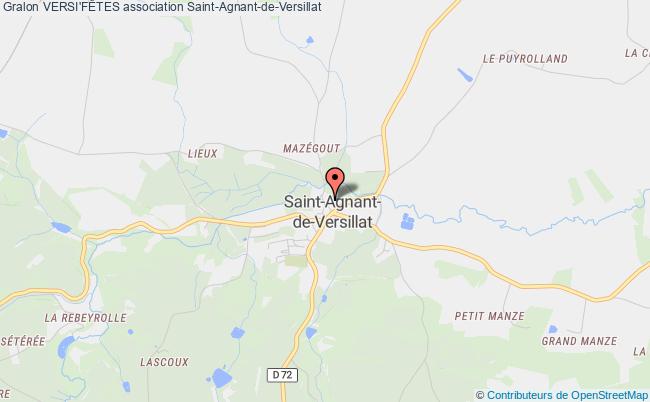 plan association Versi'fÊtes Saint-Agnant-de-Versillat