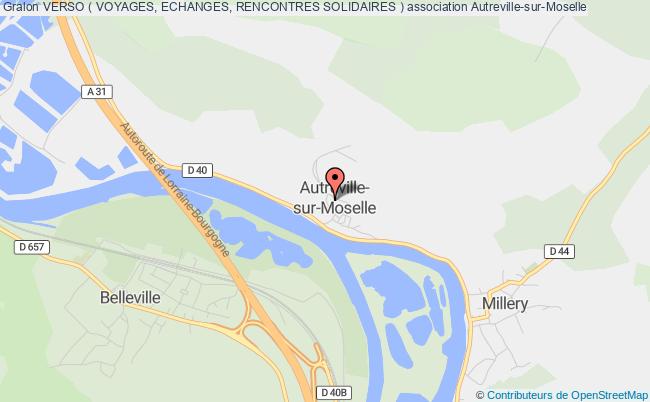 plan association Verso ( Voyages, Echanges, Rencontres Solidaires ) Autreville-sur-Moselle