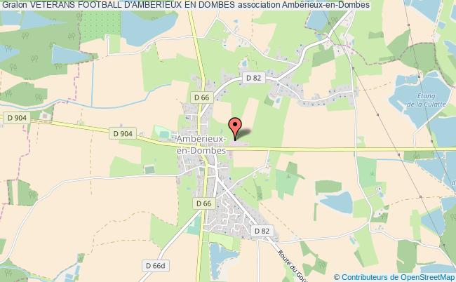 plan association Veterans Football D'amberieux En Dombes Ambérieux-en-Dombes