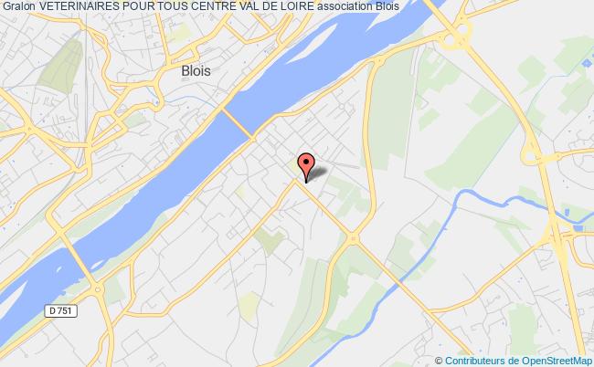 plan association Veterinaires Pour Tous Centre Val De Loire Blois
