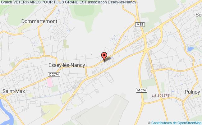 plan association Veterinaires Pour Tous Grand Est Essey-lès-Nancy