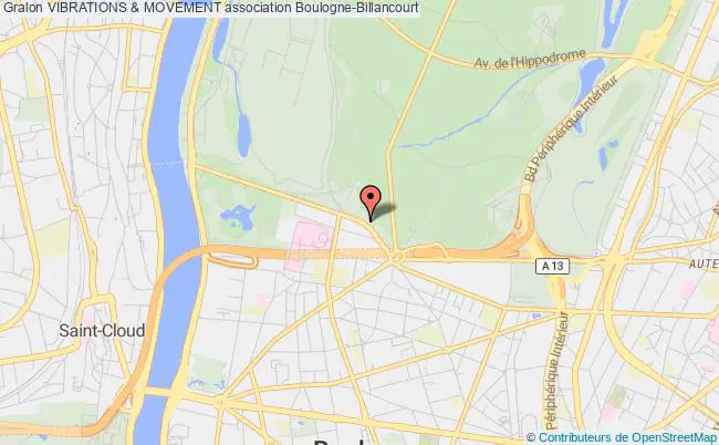 plan association Vibrations & Movement Boulogne-Billancourt