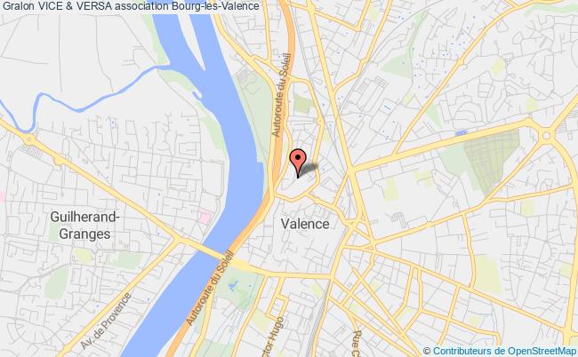 plan association Vice & Versa Bourg-lès-Valence