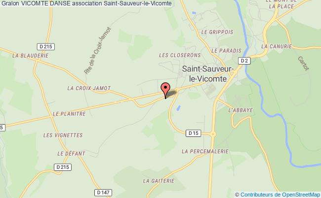plan association Vicomte Danse Saint-Sauveur-le-Vicomte